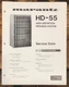 Marantz HD-55 Speaker Service Data Sheet  *Original*