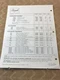 ORIGINAL BOZAK - LS400A/CS410M/B1002/B450 - PRICING LIST D1121