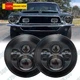 DOT Approved 130W 7" inch Round LED Headlight Hi-Lo for Ford Mustang 1965-1973 DOT Approved 130W 7" inch Round LED Headlight Hi-Lo for Ford Mustang 1965-1973