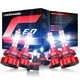 For 2008-2014 Cadillac CTS Sedan 6x 6000K LED Headlight Bulbs Hi/Lo + Fog Light