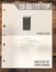 Sony SS-55 SS-77 -77P Speaker Service Manual *Original* Sony SS-55 SS-77 -77P Speaker Service Manual *Original*