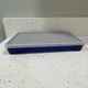 Vintage 70's - Tupperware Season N Serve Marinade Container~ Blue 1292-8