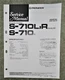 **ORIGINAL** Pioneer S-710L,R/S710 Speaker System Service Manual **ORIGINAL** Pioneer S-710L,R/S710 Speaker System Service Manual