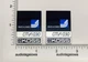 Koss CM 1030 Speaker Badge Logo Emblem Pair