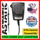 Astatic D104M6B-4 4-Pin Amplified CB Power Microphone w/ Gain Control D-104 Mic
