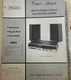 Sears 400.91620300 8-Track FM/AM Stereo Play Record ORIGINAL Service Manual