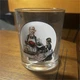 Norman Rockwell Saturday Evening Post "The Model" 10-18 oz Clear Glass Tumbler Norman Rockwell Saturday Evening Post "The Model" 10-18 oz Clear Glass Tumbler