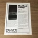 GRAM112 MAGAZINE ADVERT 11X8 THE NEW TANNOY SRM 12X MONITOR