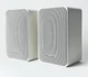Realistic Minimus 77 Speakers Bookshelf White Pair Vintage Tested Working