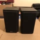 KLH 911B Bookshelf Speakers HiFi Stereo Vintage Home Audio Black Grills