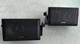 PAIR OF VINTAGE COUSTIC 100 WATTS SPEAKERS MODEL#CS8866S METAL HOUSINGS 4 OHMS