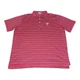 Peter Millar Summer Comfort Mens XXL Red Striped Columbia 1898 Golf Polo Shirt