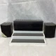 Onkyo surround sound speaker set - 2 SKS-10 Satellites, 1 SKC-20 center speakers
