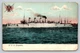 USS Columbia Battleship Postcard 1898 Private Mailing Card US Navy Warship