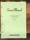 Pioneer CS-E450 Speaker Service Manual *Original* Pioneer CS-E450 Speaker Service Manual *Original*