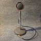 Astatic D-104 Lollipop Microphone With RCA Cord Vintage 1960s Adjustable Base