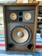 Vintage SANSUI SP-2500A Used3 WAY 5 SPEAKER/TESTED/nice wood grain