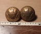 Indian War Period US General Staff Officers Coat Buttons, 2, GS12c