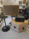 One Pair Bose 901 Series VI Speakers with Tulip Stands And w Bose Equalizer Used