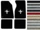 New! 1965-1973 Ford Mustang CARPET Floor Mats w/ Embroidered Pony Logo 4pc Color New! 1965-1973 Ford Mustang CARPET Floor Mats w/ Embroidered Pony Logo 4pc Color