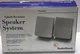Radio Shack Optimus Mini Multimedia Speaker System 40-1442 Tandy *Tested*  (RVB2