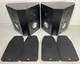 Rare Vintage RBH 44-SE Signature Series On Wall Speaker Pair Black Oak Woodgrain Rare Vintage RBH 44-SE Signature Series On Wall Speaker Pair Black Oak Woodgrain
