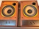 Rare TANNOY SRM10B Speaker Pair Used Working From Japan Free Shipping