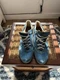Vintage 1960's-1970's Blue Suede Ladies Bowling Shoes by Hyde - Retro Mod Oxford Vintage 1960's-1970's Blue Suede Ladies Bowling Shoes by Hyde - Retro Mod Oxford
