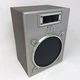 Lenox Sound Speaker System Grey Silver Wood Wooden SP-90 Untested Lenox Sound Speaker System Grey Silver Wood Wooden SP-90 Untested