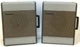 Pair Rare 1965 Sony SS-80 Speaker System Suitcase Speakers Tested Working