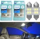 Philips Ultinon LED Light DE3175 White 6000K Two Bulbs Interior Dome Replace Fit