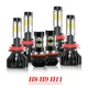 For 2008-2014 Cadillac CTS Sedan 6x 6000K LED Headlight Bulbs Hi/Lo +Fog Light