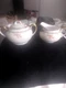 Noritake VTG 1950s-1960s Oxford 2 Handled Sugar Bowl w/Lid & Creamer Noritake VTG 1950s-1960s Oxford 2 Handled Sugar Bowl w/Lid & Creamer