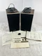 Vintage Panasonic Technics SB-40 Speakers, Wires, Connectors, Manuals & Box