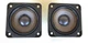 Pair Sony 2.75" 8 Ohm J23TF Tweeter Speakers Pulled From Sony Cabinets