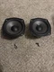 2X Onkyo SKF-100 Speakers EasTech 5.25" Woofer C5626M 4 Ohm 50-100 Watts Tested