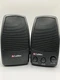 Labtec Space Saver Audio SS-100 Computer Speakers w/ No Power Supply Labtec Space Saver Audio SS-100 Computer Speakers w/ No Power Supply