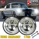 Pair Fit 1965 -1973 Ford Mustang 7 Inch Round Led Headlights Hi/Lo Beam Pair Fit 1965 -1973 Ford Mustang 7 Inch Round Led Headlights Hi/Lo Beam