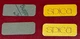 OEM from Spica. Set of 2 Spica Speakers Name Badge TC-50, TC-60, SC 30