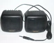 Radio Shack Black Square AUX iPod Mini Speaker System PC Walkman Laptop