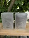 Vintage Realistic 40W Minimus 7 Silver Metal Book Shelf Speakers JAPAN - Tested Vintage Realistic 40W Minimus 7 Silver Metal Book Shelf Speakers JAPAN - Tested