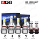 For 2008-2014 Cadillac CTS Sedan 6x 6000K LED Headlight Bulbs Hi/Low + Fog Light