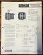 Altec Model 288-8K 291-16K Speaker Owners Manual & Schematic *Orig* Altec Model 288-8K 291-16K Speaker Owners Manual & Schematic *Orig*