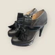 Cole Haan Vintage Womens 6B Black Leather Oxford Platform Shoes 1960s 4″ Tassel Cole Haan Vintage Womens 6B Black Leather Oxford Platform Shoes 1960s 4″ Tassel