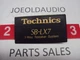 Technics SB-LX7 Cabinet Logo. Tested. Parting Out Technics SB-LX7.