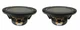 8" Subwoofer Replacement Speakers 8Ohm Die Cast Woofers PAIR 8-1/4 frame 2 NEW