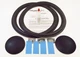 Kenwood JL-660 12" Woofer Refoam Kit w/ Shims & Dust Caps - Speaker Repair