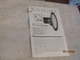 Vintage Knight Allied Radio KN818 8" Loud Speaker Spec Instruction Sheet