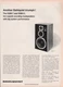 Dahlquist -  DQM-7 & 9 Speakers - Original Magazine Ad - 1980