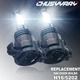 LED Daytime Running Light For Cadillac CTS EXT Escalade 5202 9009 H16 Pair 6000K